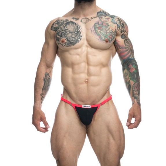 COSTUME MARE SEXY PER UOMO PERIZOMA COLORATO MORBIDO ED ELASTICO MALEBASICS