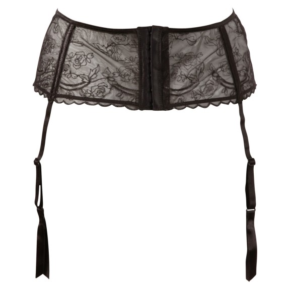REGGICALZE IN PIZZO CON 4 LACCI