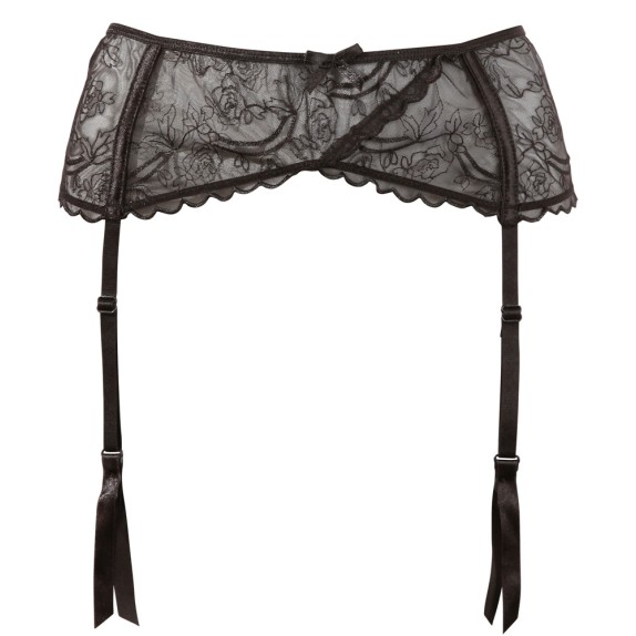 REGGICALZE IN PIZZO CON 4 LACCI