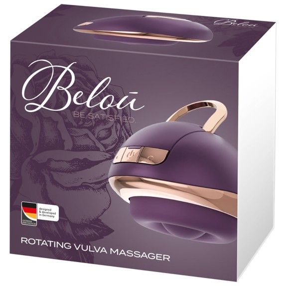 MASSAGGIATORE CON SFERE VIBRANTI E ROTANTI SEX TOY DONNA PER CLITORIDE E VULVA BELOU