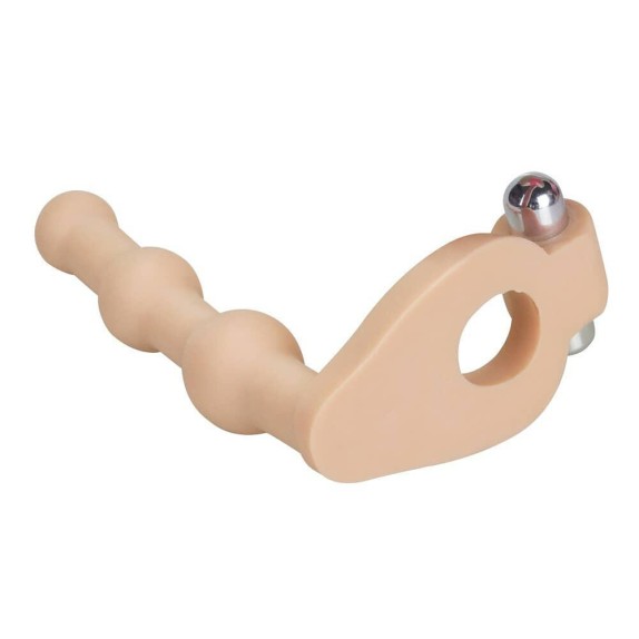 DILDO ANALE VIBRANTE DA INSERIRE SUL PENE PER DOPPIA PENETRAZIONE SEX TOY 15 CM