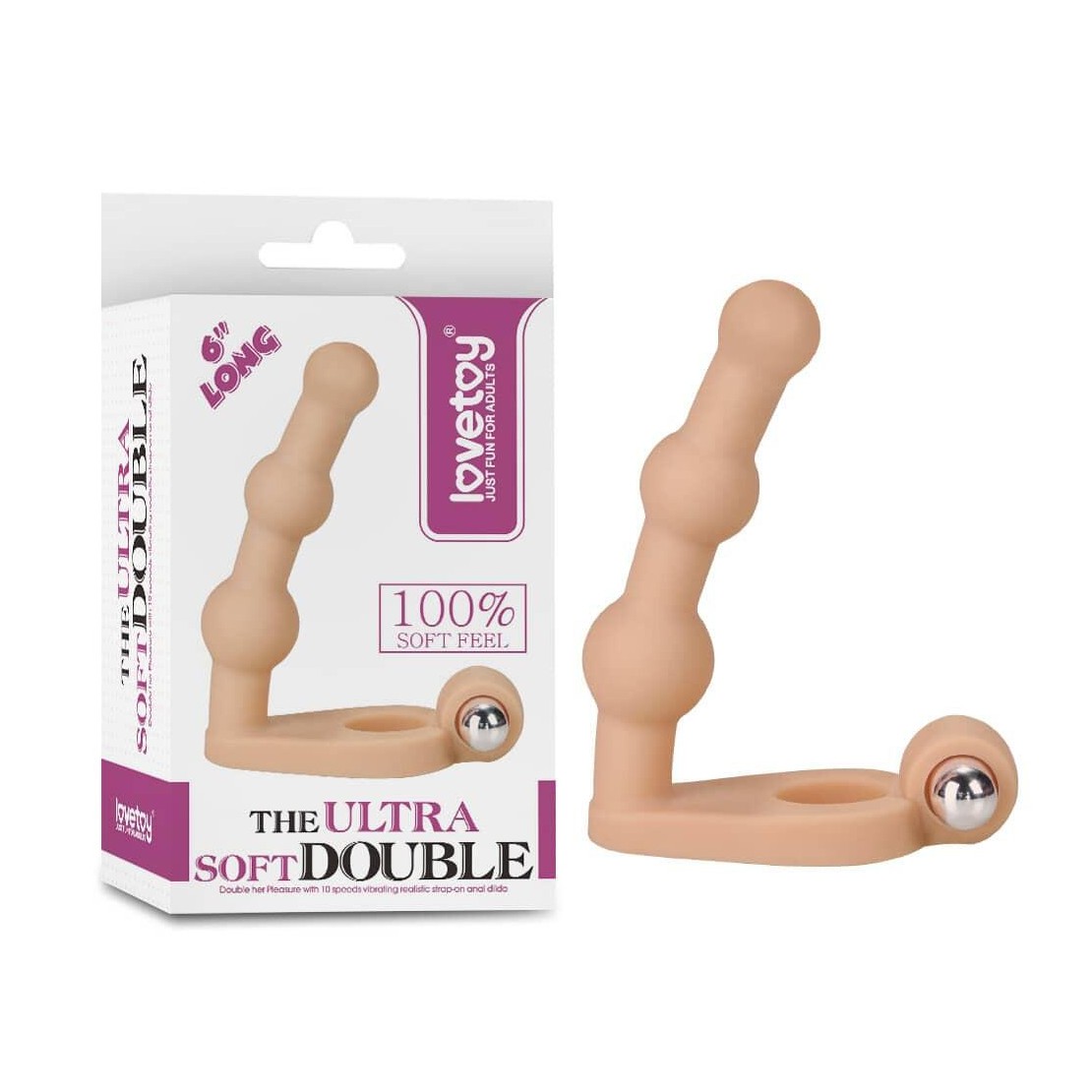 DILDO ANALE A PALLINE DA INSERIRE SUL PENE PER...