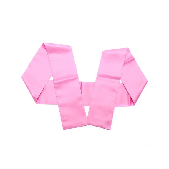 BENDA PER OCCHI ROSA EFFETTO RASO PER GIOCHI DI COPPIA SEXY RIMBA