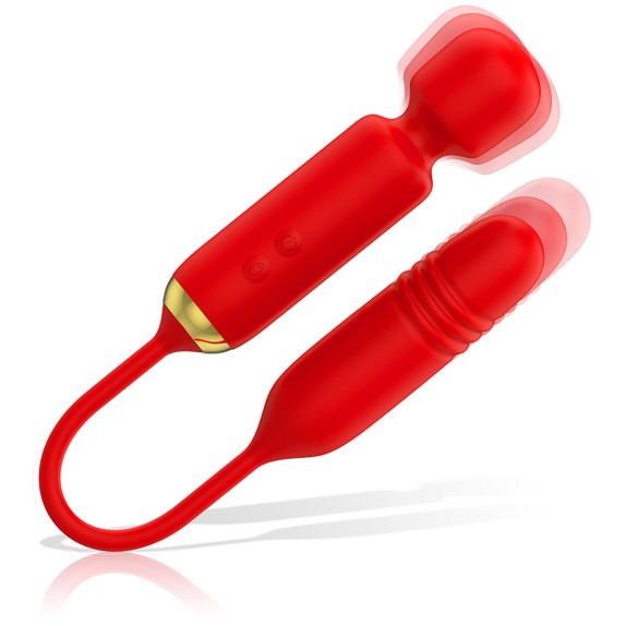 SEX TOY DOPPIO CON WAND E DILDO CON MOVIMENTO A SPINTA MIA TOSCANA