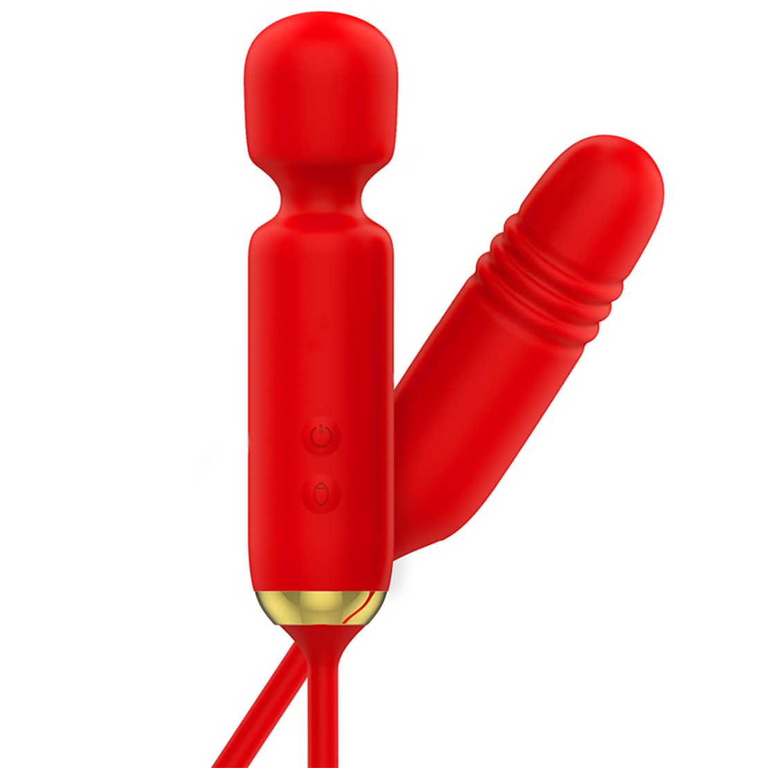 SEX TOY DOPPIO CON WAND E DILDO CON MOVIMENTO A...