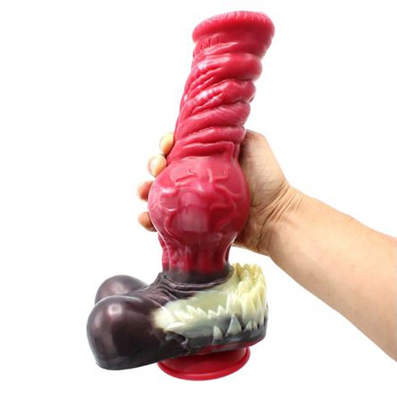 copy of DILDO MONSTAR COLORATO DI GRANDI DIMENSIONI 34 CM KIOTOS
