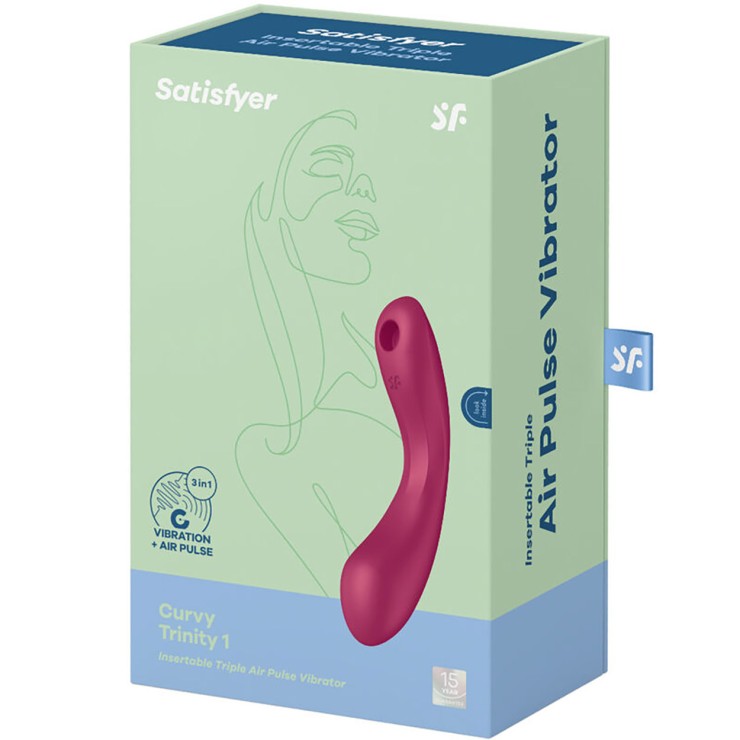 STIMOLATORE 3 IN 1 CLITORIDEO E VIBRATORE INTERNO ANCHE...