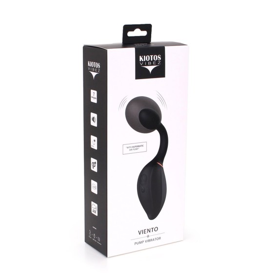 VIBRATORE GONFIABILE ANALE E PROSTATICO CON VIBRAZIONI E POMPETTA UNISEX VIENTO