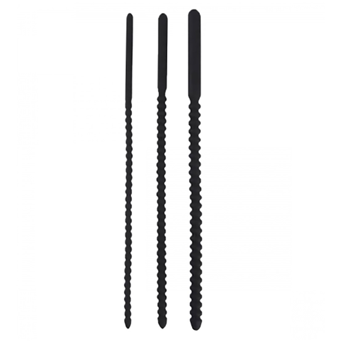 SET SONDA URETRALE LUNGA IN SILICONE FILETTATA...