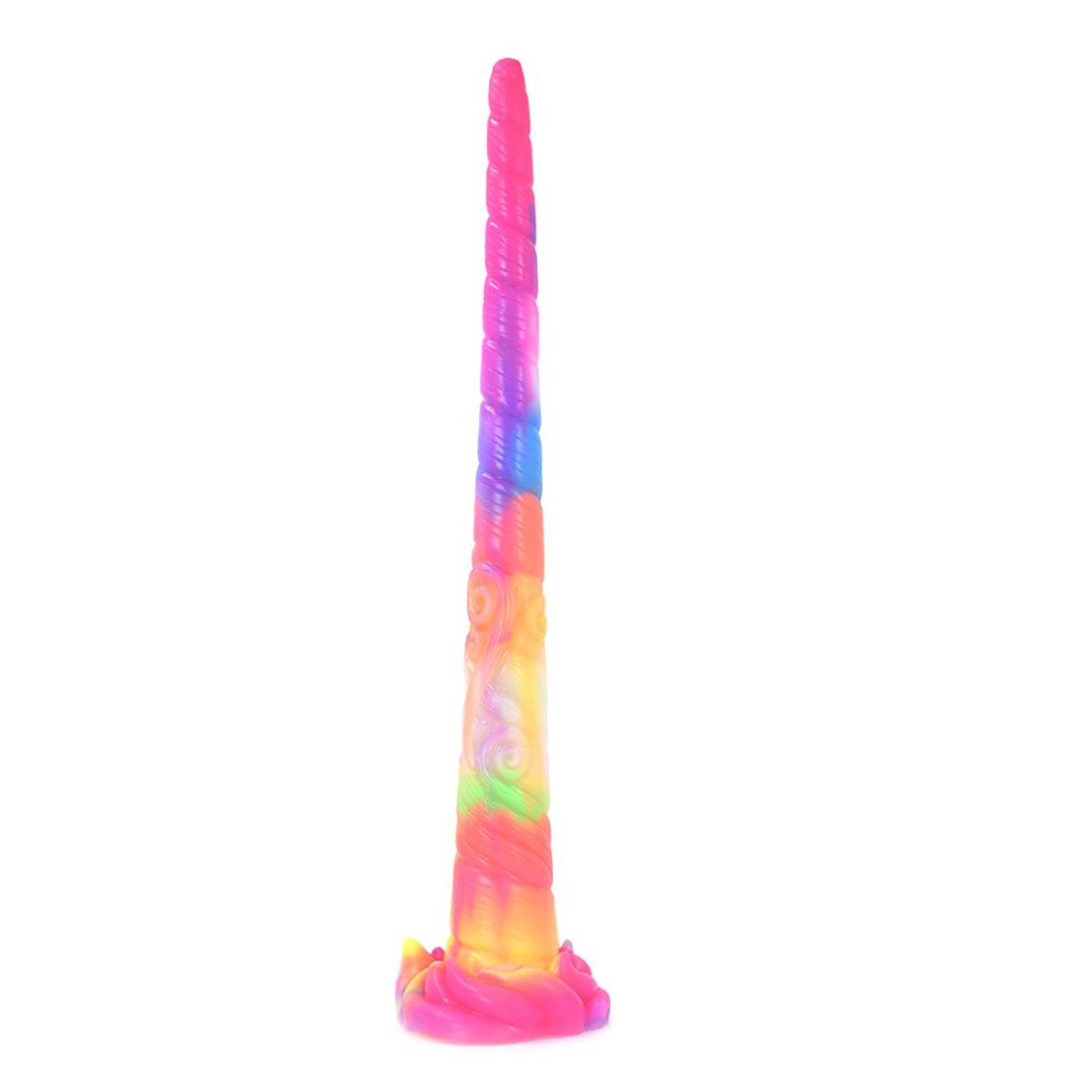 SPINA ANALE IN SILICONE COLORATA GLOW IN THE...