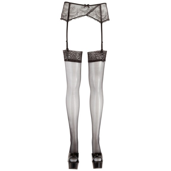 CALZE DA REGGICALZE VELATE SEXY PER DONNA SUSPENDER