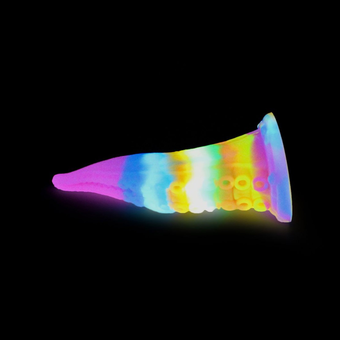 DILDO COLORATO A TENTACOLO CON VENTOSE SEX TOY...