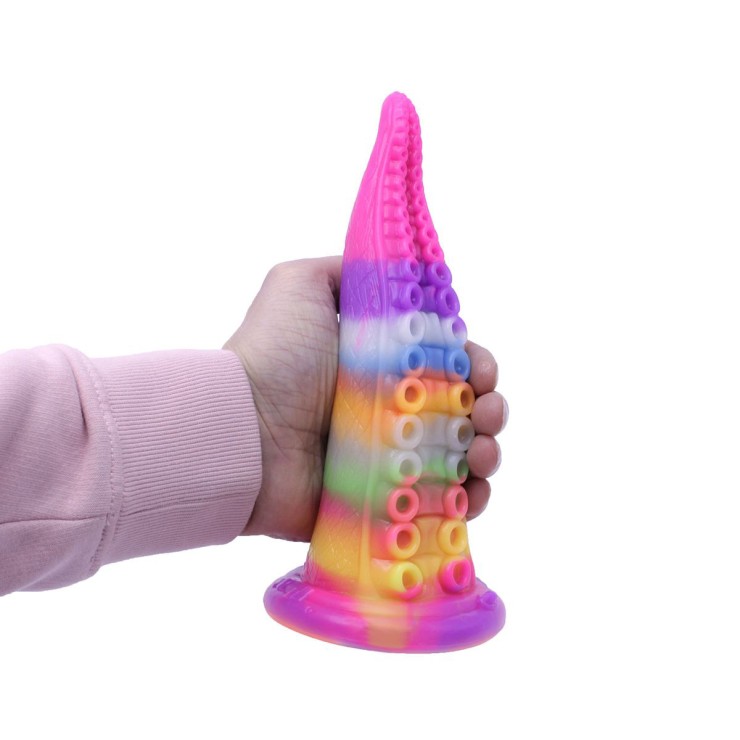 DILDO COLORATO A TENTACOLO CON VENTOSE SEX TOY KIOTOS... 2