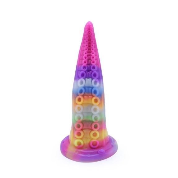 DILDO COLORATO A TENTACOLO CON VENTOSE SEX TOY KIOTOS MONSTAR