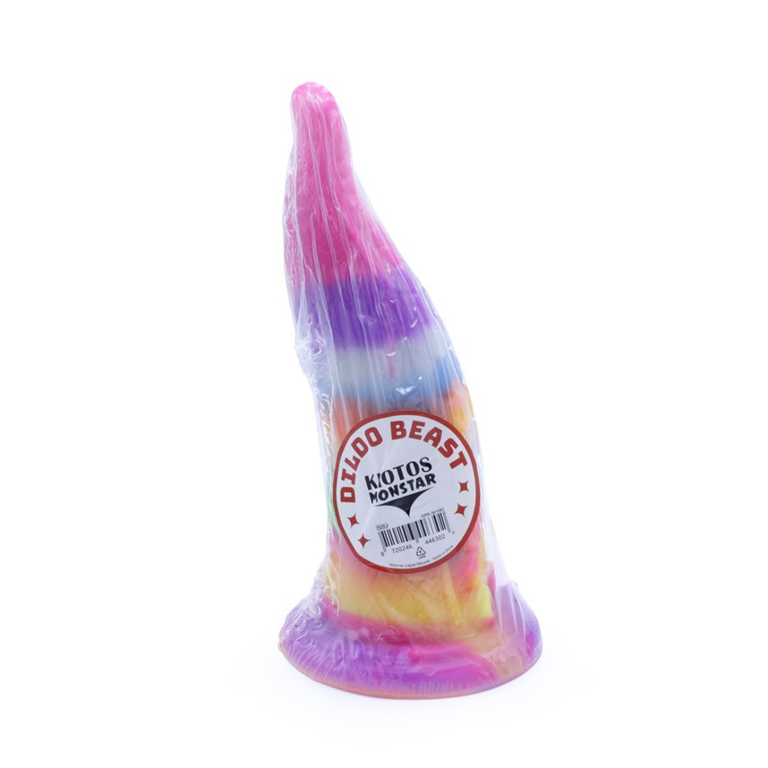 DILDO COLORATO A TENTACOLO CON VENTOSE SEX TOY...