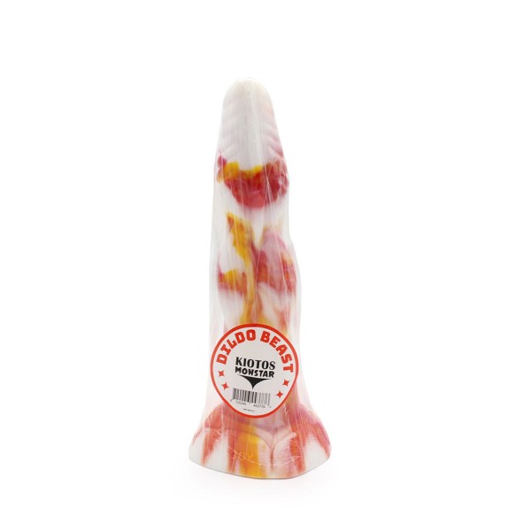 copy of DILDO COLORATO IN SILICONE CON AMPIA BASE 25,5 CM KIOTOS MONSTAR