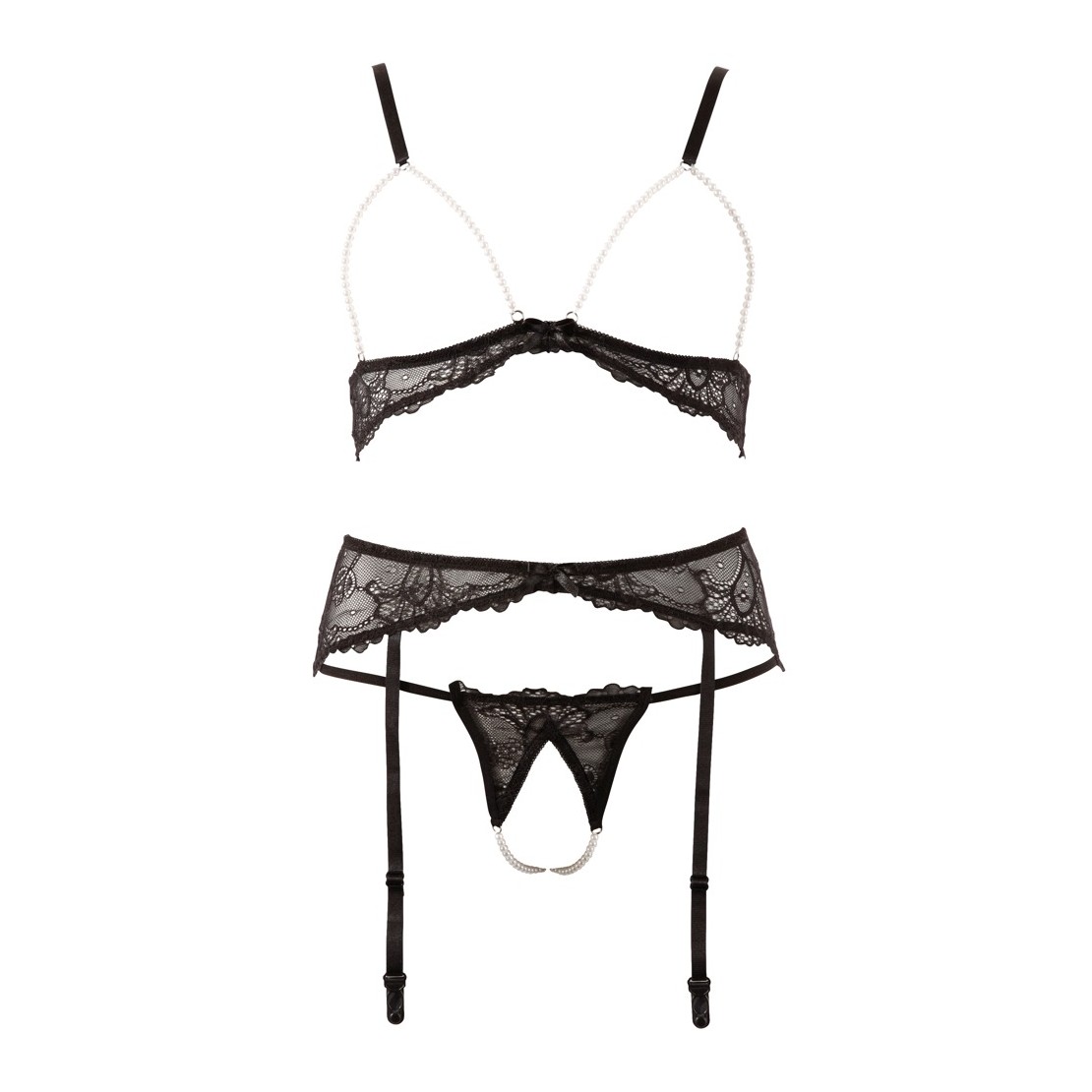 COMPLETINO INTIMO APERTO SEXY CON REGGISENO...