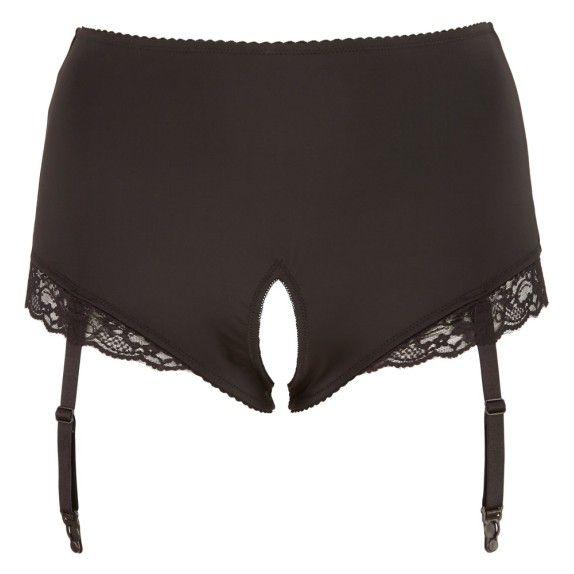 SLIP APERTI PER DONNA CON SEXY REGGICALZE TAGLIE GRANDI