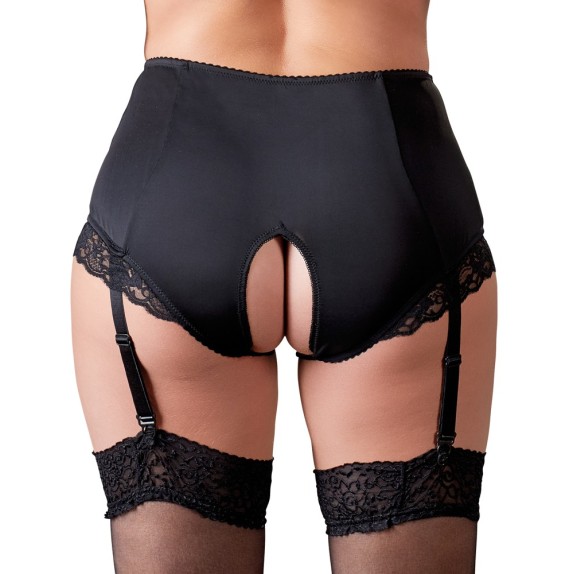 SLIP APERTI PER DONNA CON SEXY REGGICALZE TAGLIE GRANDI