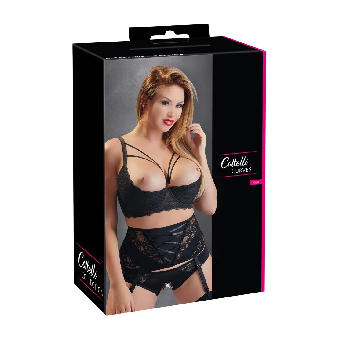 REGGISENO SEXY APERTO IN PIZZO PER TAGLIE GRANDI