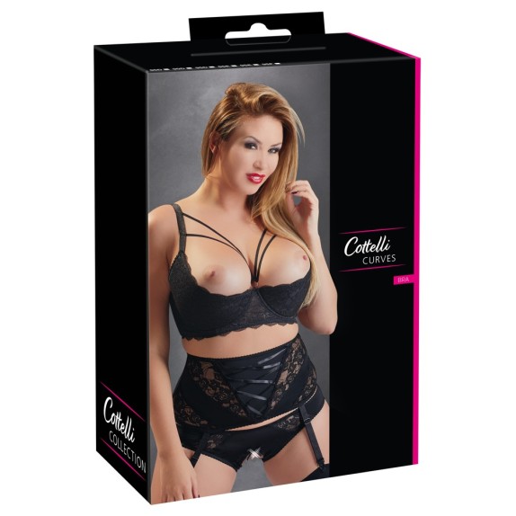 REGGISENO SEXY APERTO IN PIZZO PER TAGLIE GRANDI