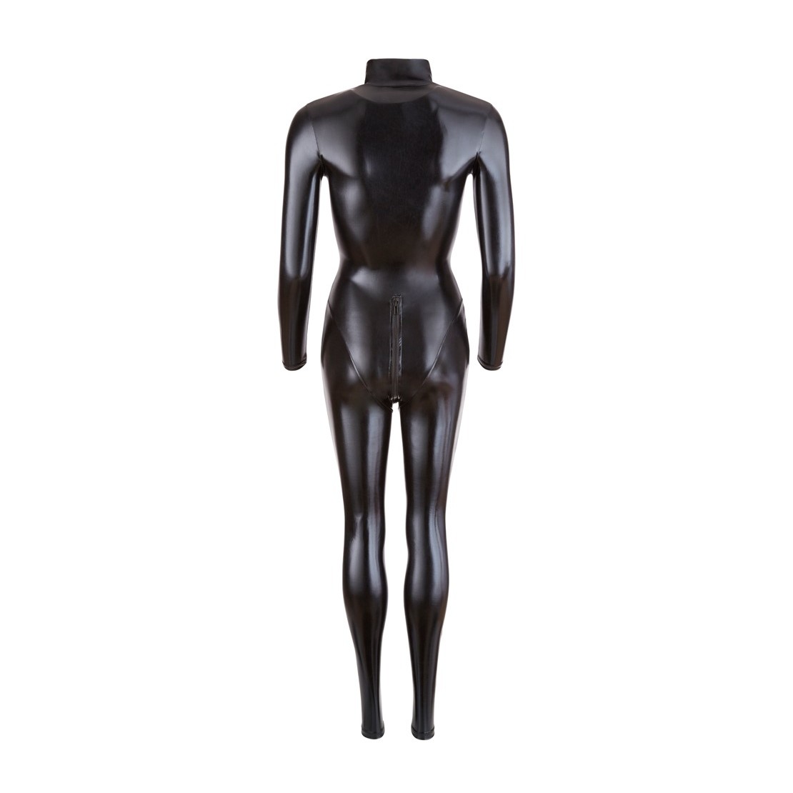 TUTA CATSUIT SEXY LUCIDA CON ZIP FETISH PER...
