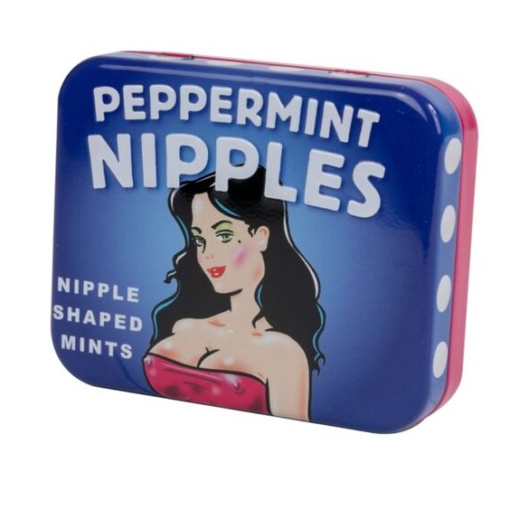 CARAMELLINE ALLA MENTA A FORMA DI CAPEZZOLO PEPERMINT NIPPLES