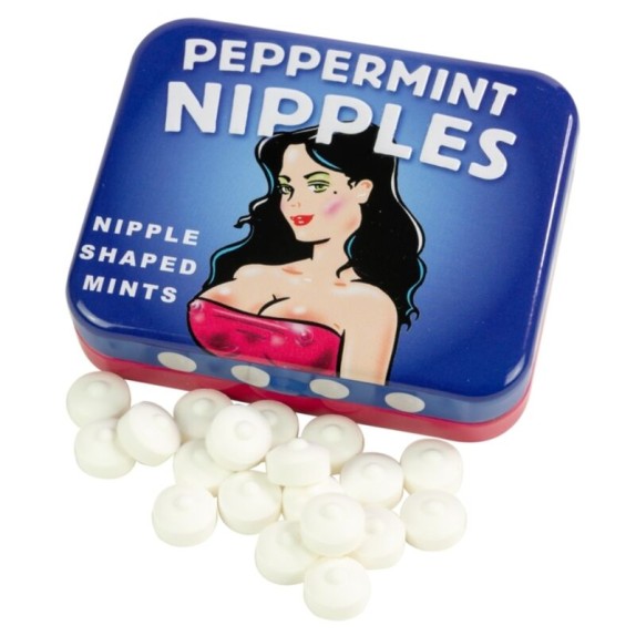 CARAMELLINE ALLA MENTA A FORMA DI CAPEZZOLO PEPERMINT NIPPLES