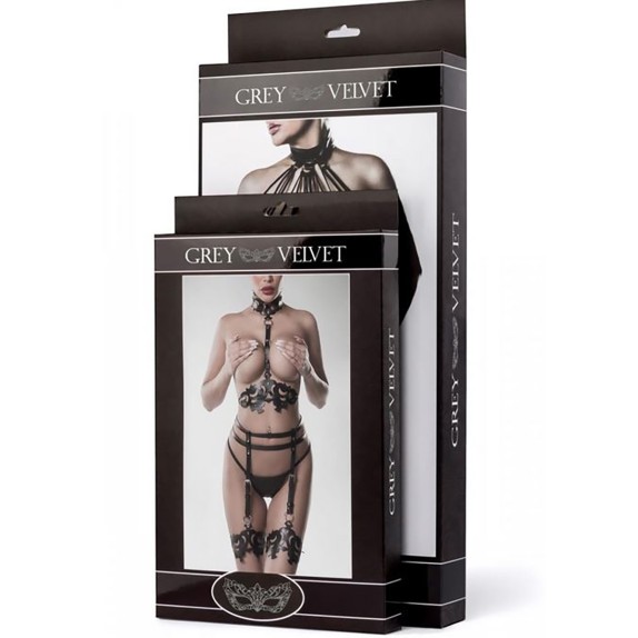 copy of SET 3 PEZZI HARNESS SEXY PER DONNA CON REGGICALZE REGOLABILE