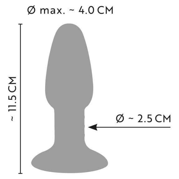 copy of PLUG ANALE TRICOLORE CON VENTOSA IN SILICONE YOU2TOYS