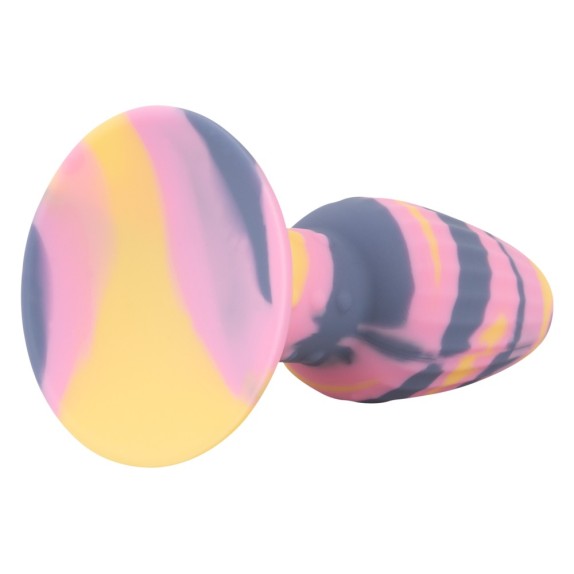 copy of PLUG ANALE TRICOLORE CON VENTOSA IN SILICONE YOU2TOYS