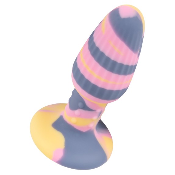 copy of PLUG ANALE TRICOLORE CON VENTOSA IN SILICONE YOU2TOYS
