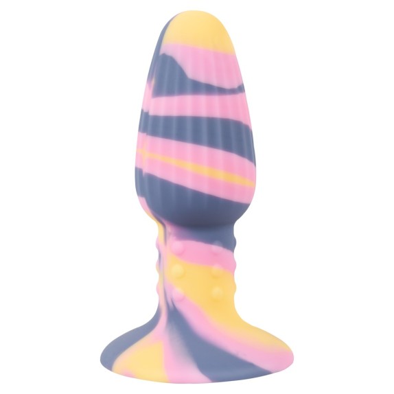 copy of PLUG ANALE TRICOLORE CON VENTOSA IN SILICONE YOU2TOYS