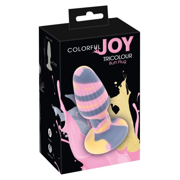 copy of PLUG ANALE TRICOLORE CON VENTOSA IN SILICONE YOU2TOYS
