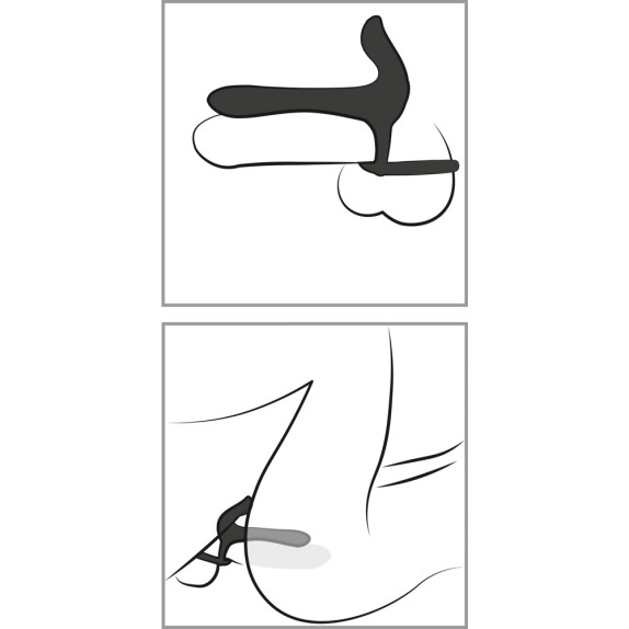ANELLO VIBRANTE PER DOPPIA STIMOLAZIONE SEX TOY COUPLE'S VIBRATOR
