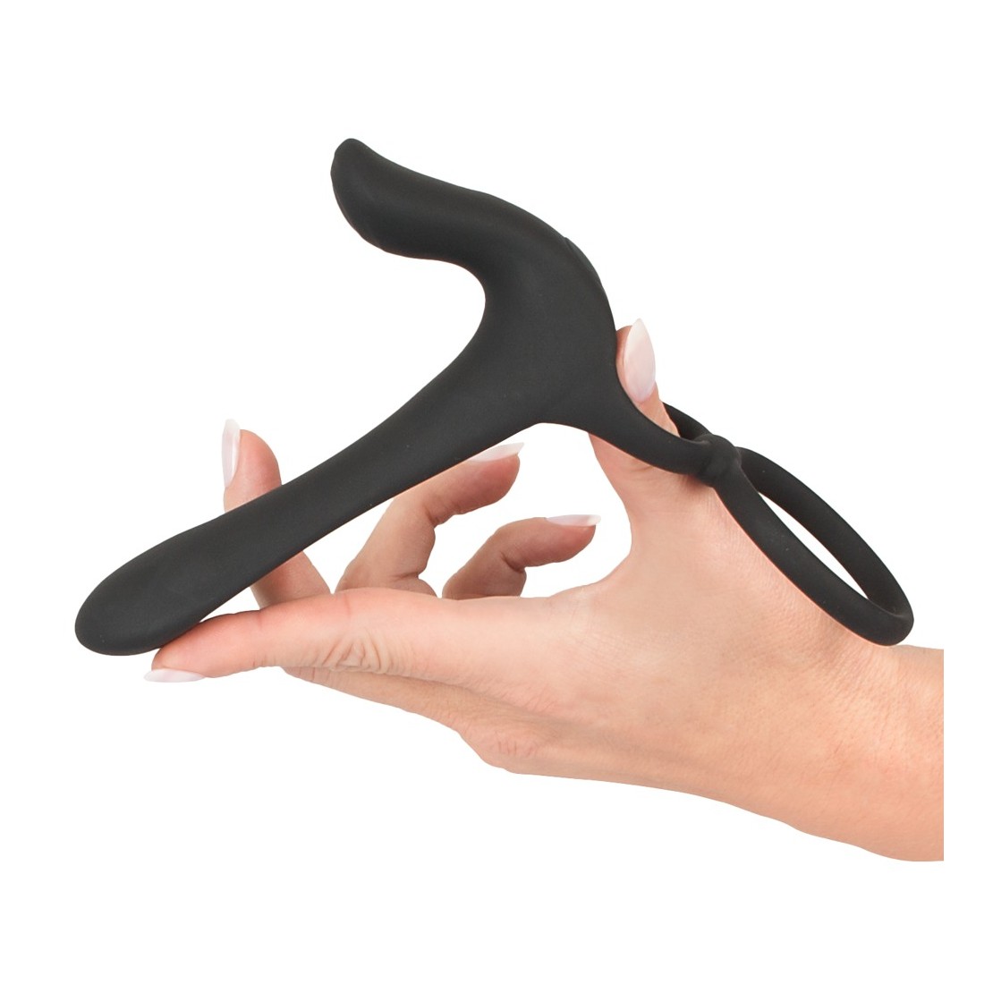 ANELLO VIBRANTE PER DOPPIA STIMOLAZIONE SEX TOY...