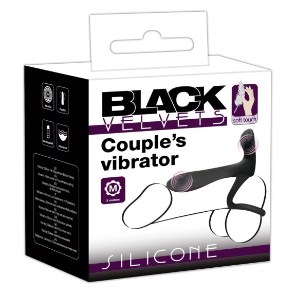 ANELLO VIBRANTE PER DOPPIA STIMOLAZIONE SEX TOY COUPLE'S VIBRATOR