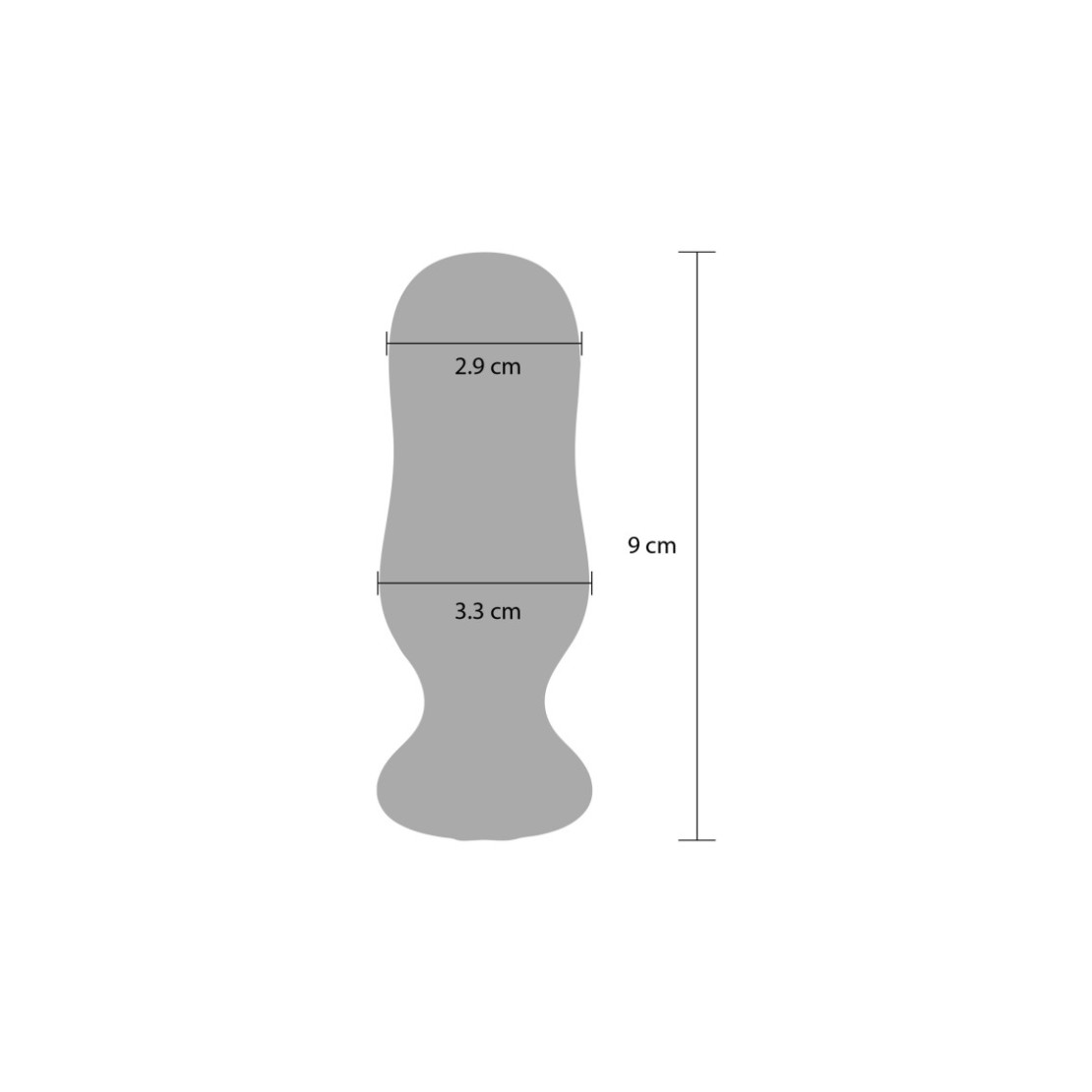 TAPPO ANALE VIBRANTE IN SILICONE SEX TOY THE...