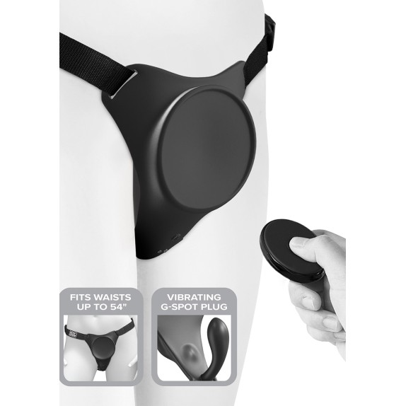 MUTANDINA STRAP-ON CON BASE PER VENTOSA E VIBRATORE PUNTO G HARNESS