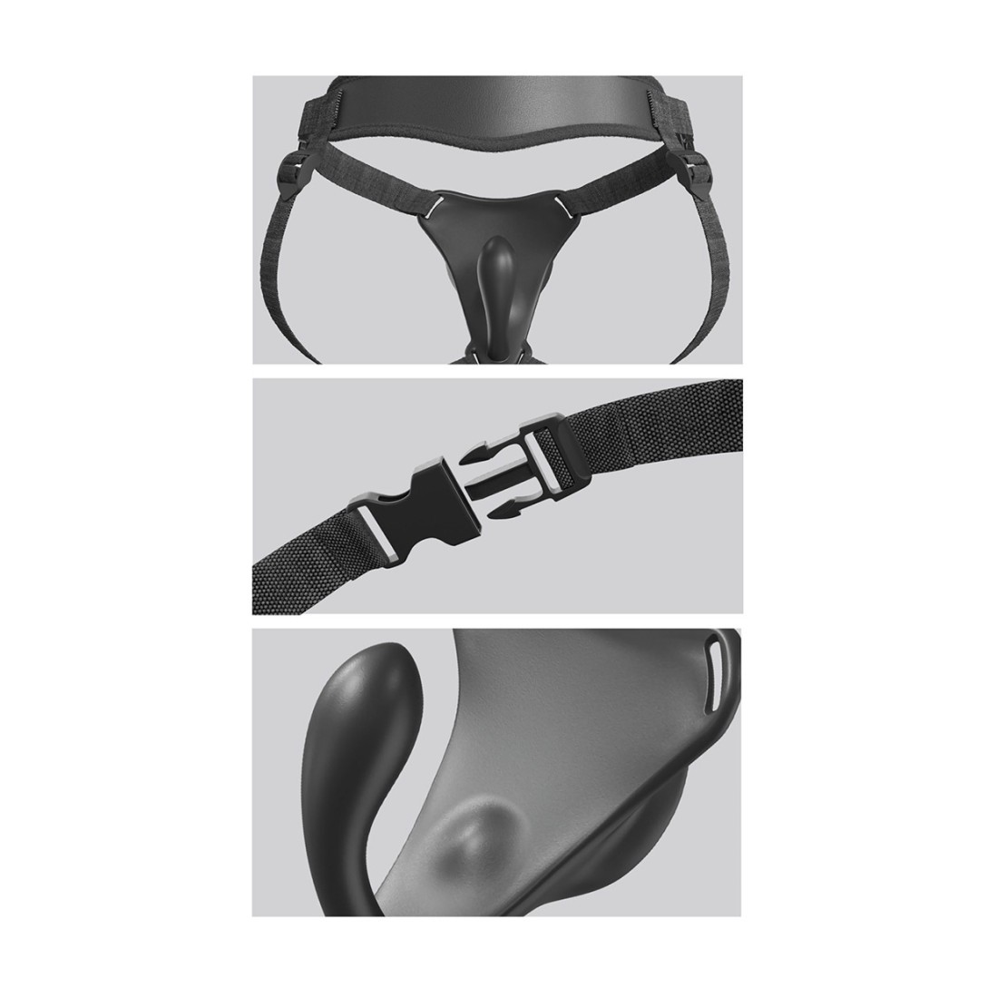MUTANDINA STRAP-ON BASE PER VENTOSA E VIBRATORE...