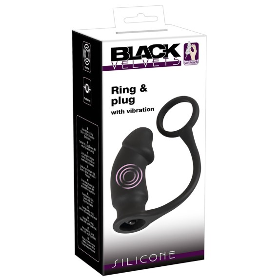ANELLO PER PENE CON FALLO PROSTATICO ANALE