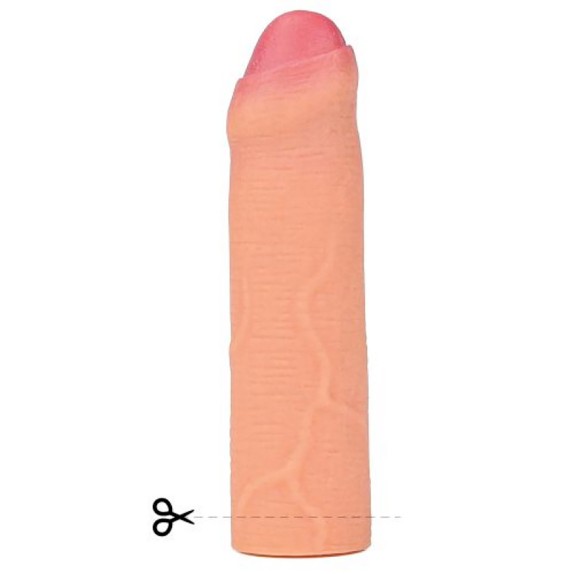 PROLUNGA PER PENE REALISTICA UNCUT REGOLABILE NATURE EXTENDER