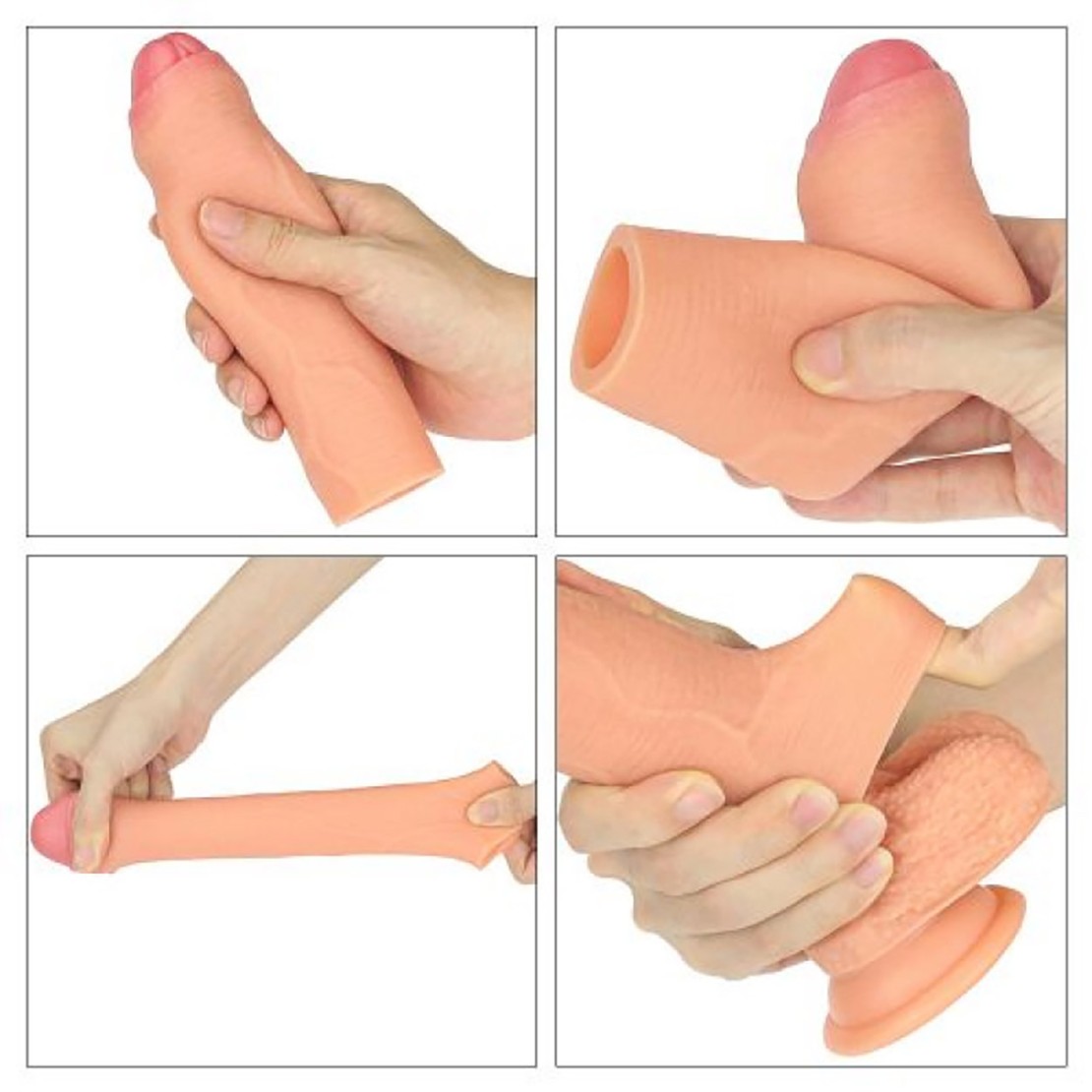PROLUNGA PER PENE REALISTICA UNCUT REGOLABILE...