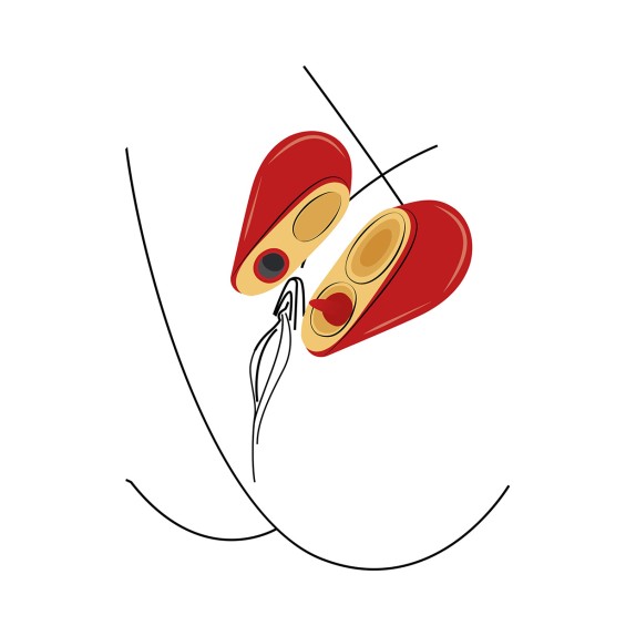 STIMOLATORE CLITORIDE & CAPEZZOLI 2 IN 1 VIBRA E LECCA A FORMA DI CUORE HEARTBREAKER