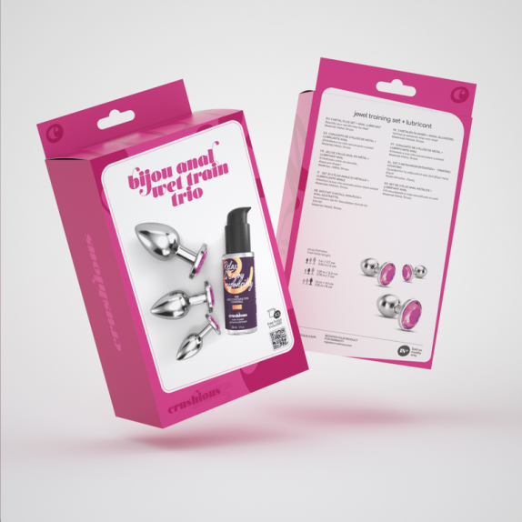 copy of SET 3 PLUG ANALI GIOIELLO CON LUBRIFICANTE WET PLAY