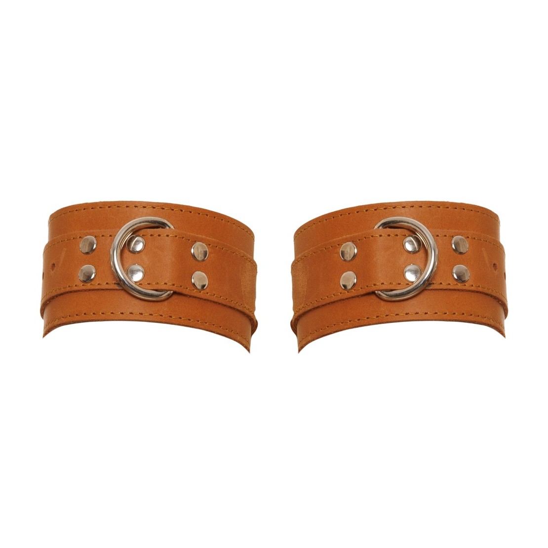 copy of MANETTE SEXY IN PELLE MARRONE CON...