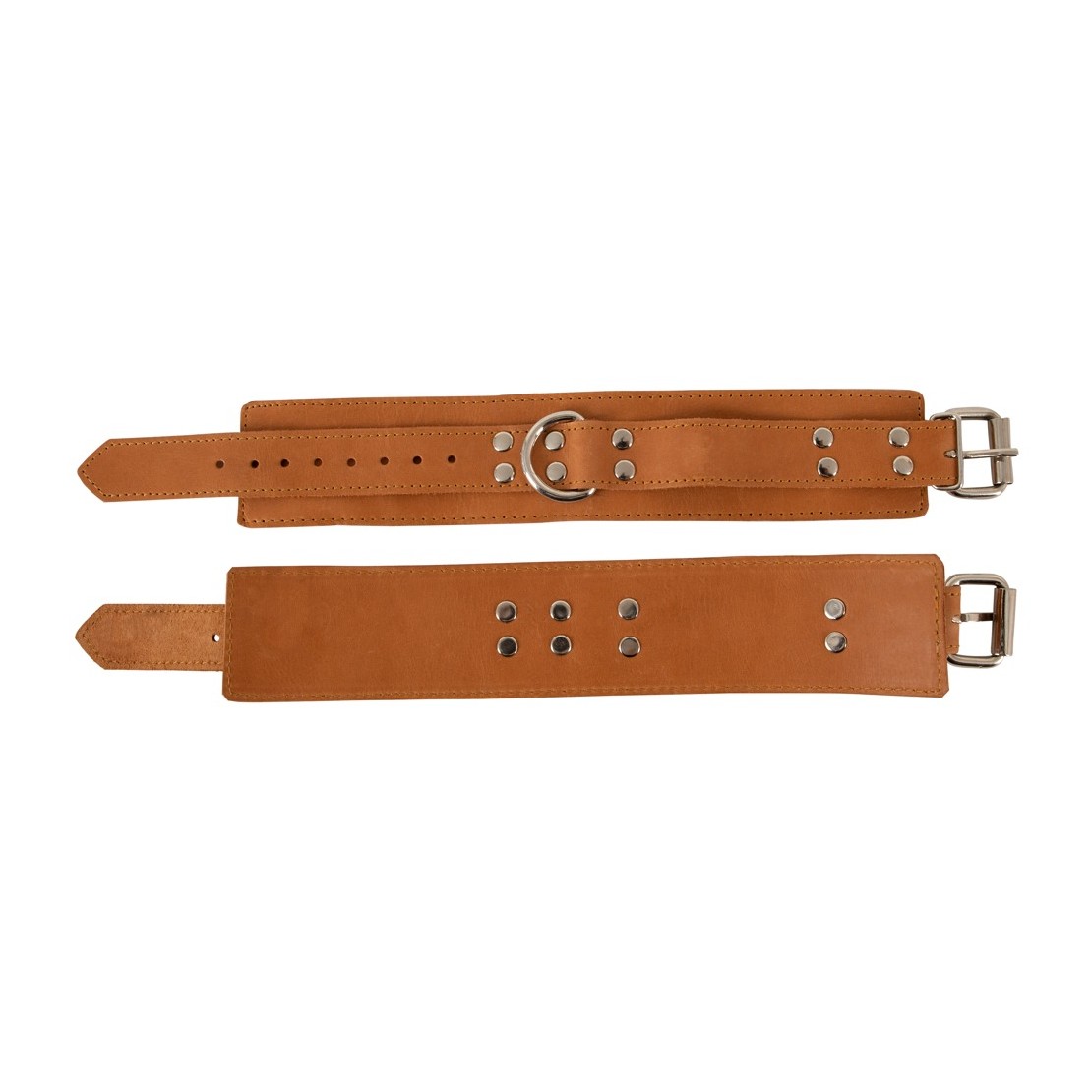 copy of MANETTE SEXY IN PELLE MARRONE CON...