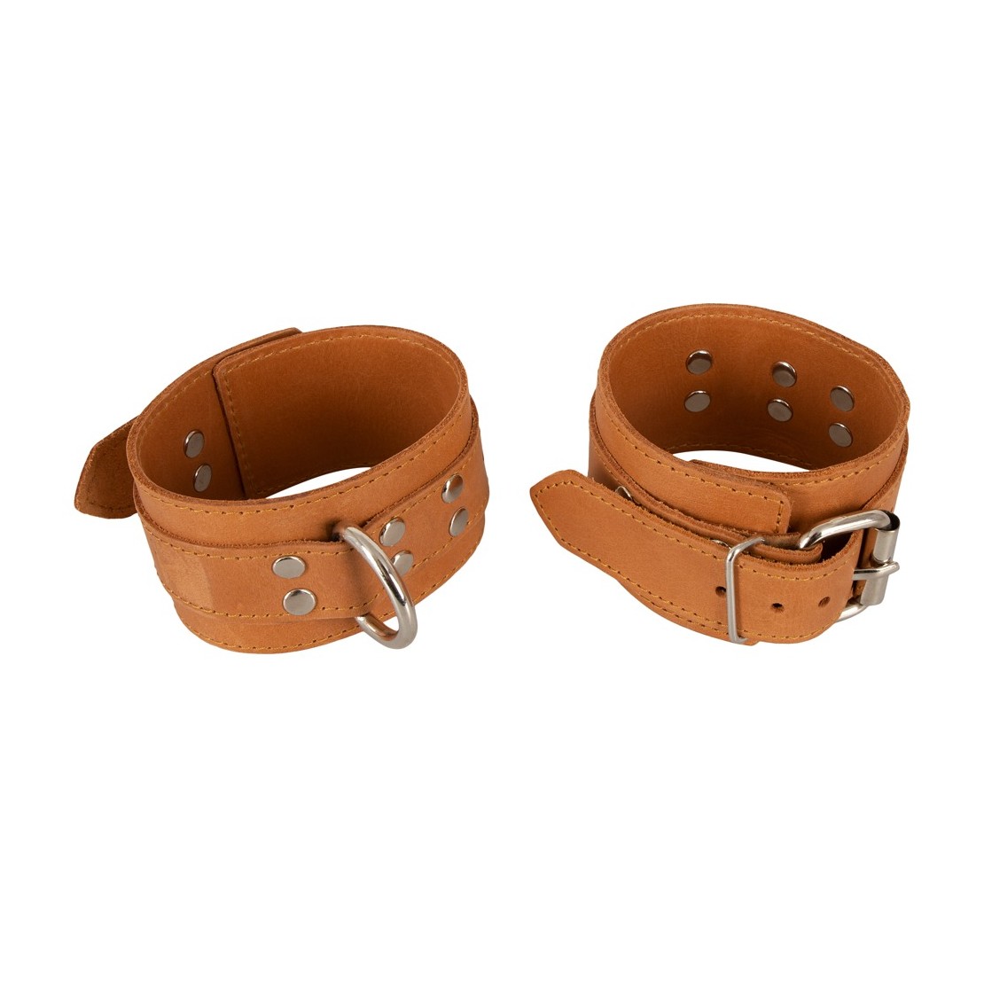 copy of MANETTE SEXY IN PELLE MARRONE CON...