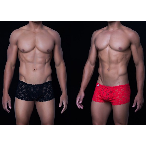 BOXER SEXY PER UOMO IN PIZZO