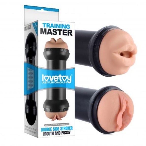 MASTURBATORE DOPPIO SEX TOY UOMO VAGINA E BOCCA